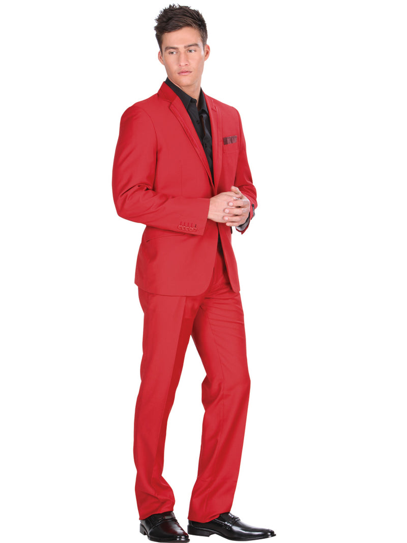 Men's Suit El General Red