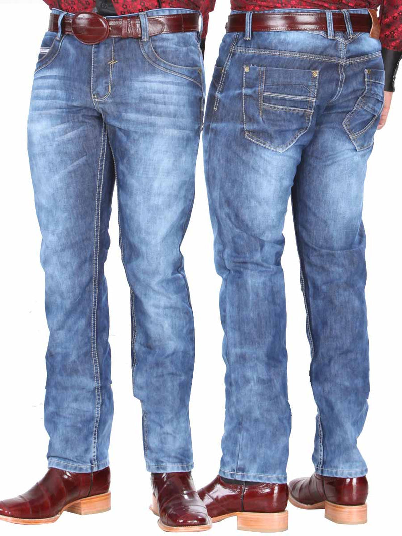 Pantalon Mezclilla Touch & Go H45-1542/1546 75%algodon 25%polyester Azul