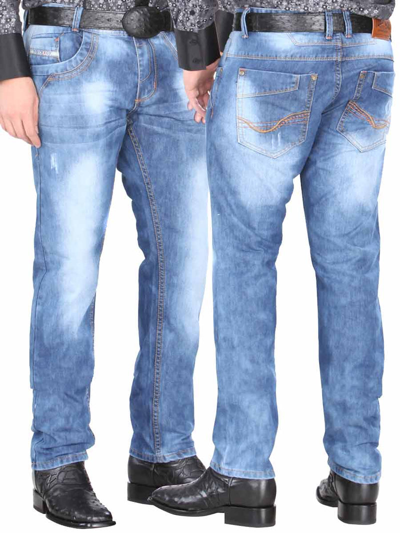 Pantalon Mezclilla Touch & Go H45-1543/1547 75%algodon 25%polyester Azul