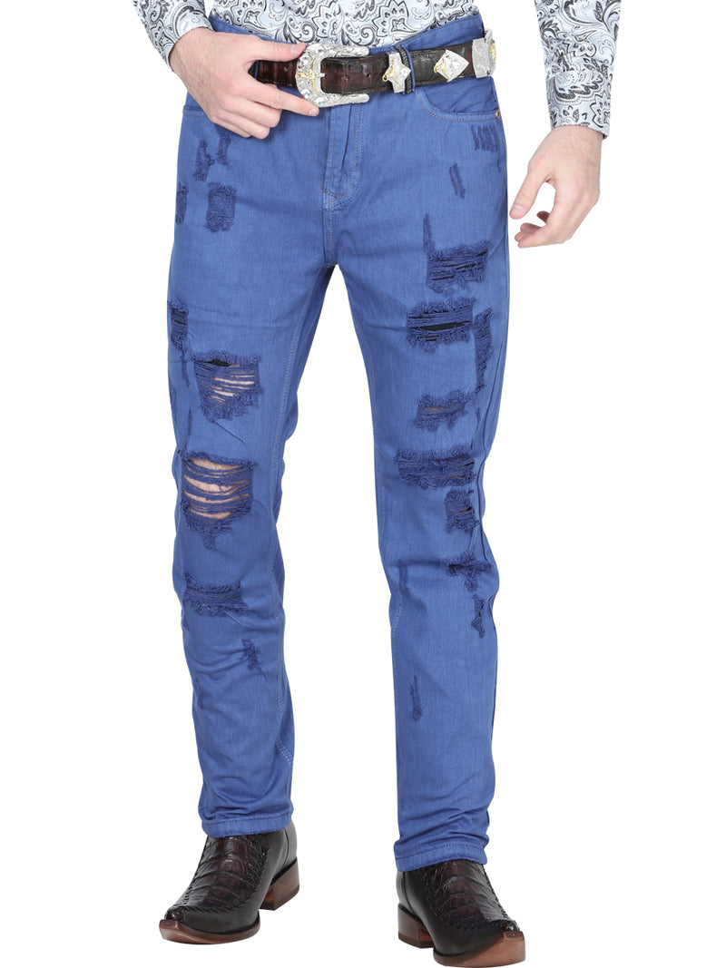 Jean Color Jeans El General Limited Edition Egse-j7+74255apoas-1700 82% Cotton 18% Polyester Blue