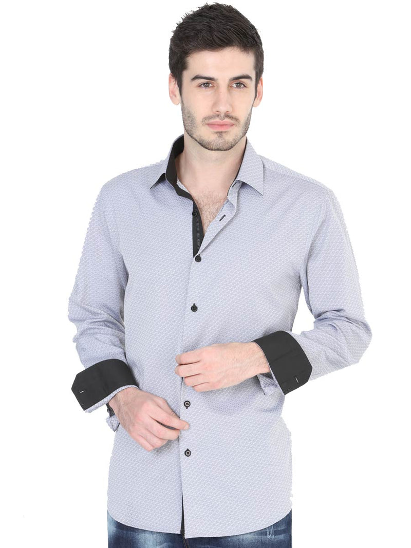 Men's Casual Shirt Centenario Gray