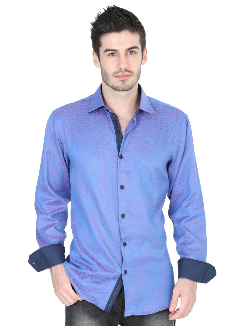 Men's Casual Shirt Centenario Blue