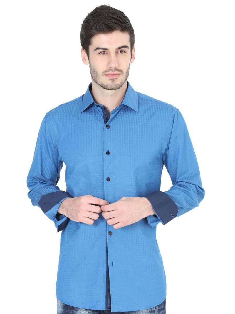 Men's Casual Shirt Centenario Blue