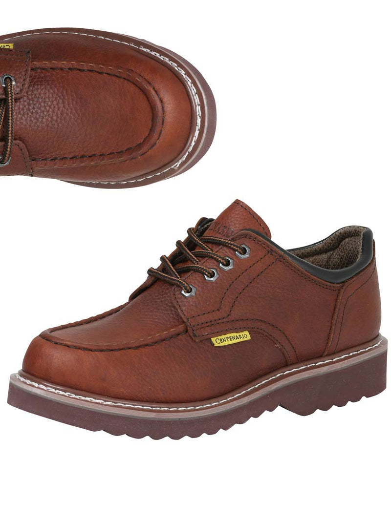 Men's Work Shoe Centenario Leather Cherry