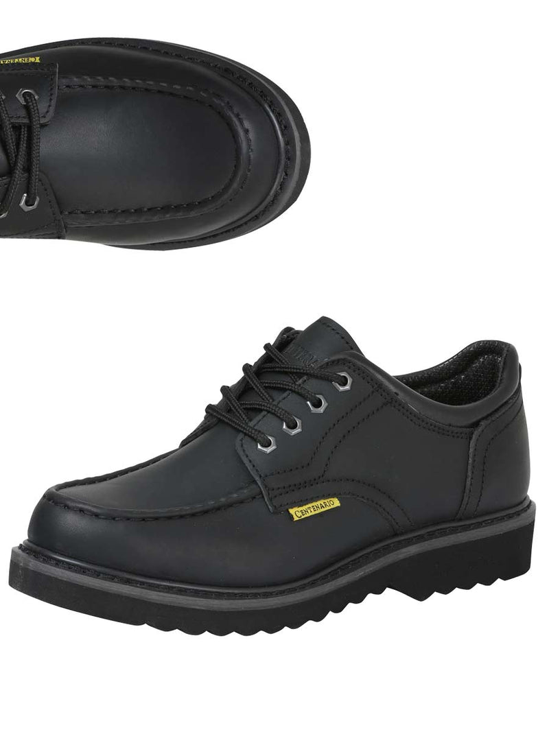 Men's Work Shoe Centenario Leather Black