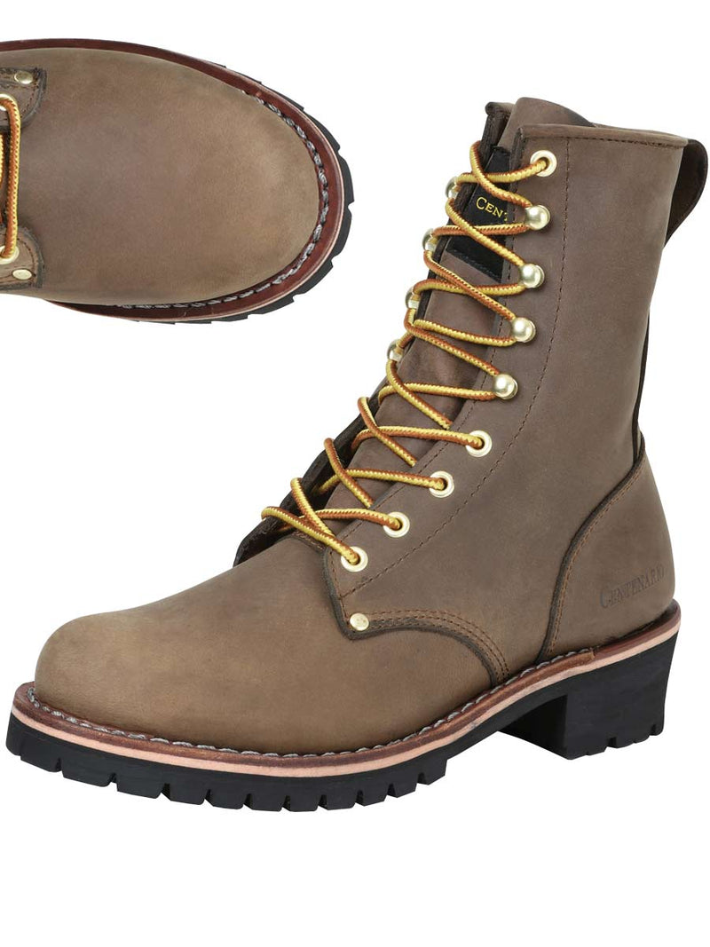 Men's Work Boot Centenario Leather Brown